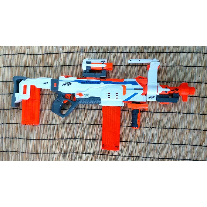 Nerf Modulus Regulator Fully Motorized Blaster, Firing Modes, 2X 12
