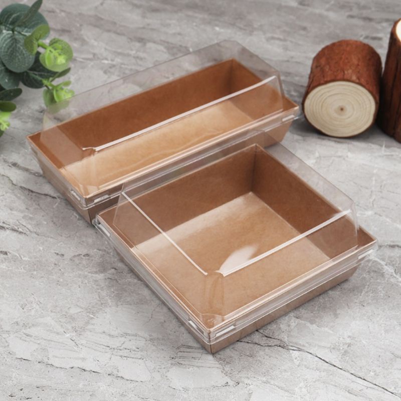 พร้อมส่ง!!กล่องเค้กครึ่ง1/2ปอนด์ฝาใส  ใส่ขนมได้หลากหลายมีหลายแบบ - รูปที่ 3