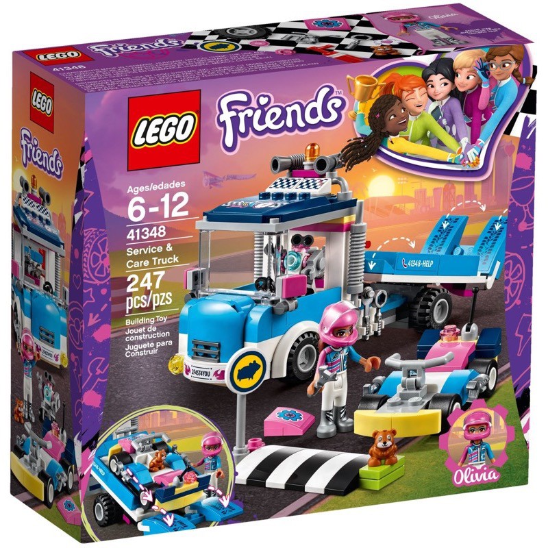 เลโก้แท้ LEGO Friends 41348 เลโก้ Service &amp; Care Truck