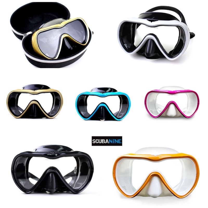 #หน้ากากดำน้ำ # หน้ากากดำน้ำแบบเลนส์เดียว # PSI Zen Mask # อุปกรณ์ดำน้ำ # หน้ากากดำน้ำคุณภาพดี
