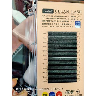 เส้นขนตาถาวรของญี่ปุ่น Clean Lash ขนตามิ้งค์ ตาหวานขนตาเบาฟุ้งดูธรรมชาติ