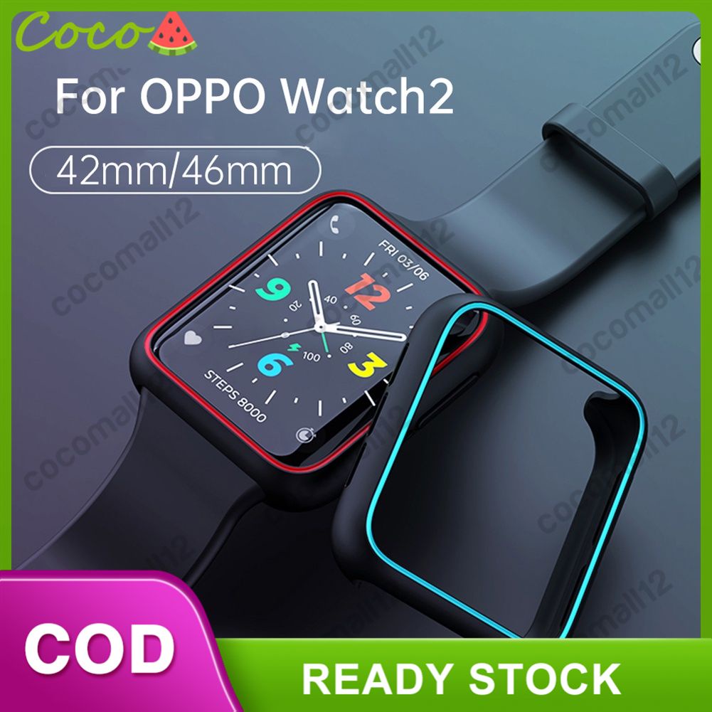 ⭐เคสป้องกันสำหรับ OPPO WATCH 2 42mm 46mm COVER เคสทีพียูอ่อน Screen Protector เคสใสคุ้มครองเต็มรูปแบบสำหรับ OPPO Watch Accessories⭐