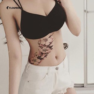 Tattoo Plum Blossom ชั่วคราวศิลปะสติกเกอร์สติกเกอร์เจ้าสาวพรรค