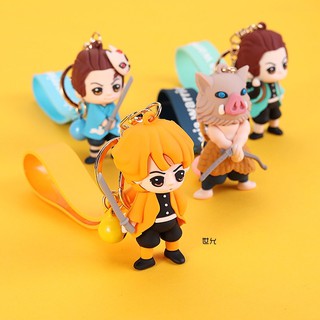 ดาบพิฆาตอสูร ตุ๊กตาพวงกุญแจkimetsuno yaiba  พร้อมส่ง