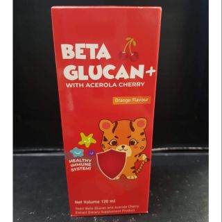 BETA GLUCAN+ WITH ACEROLA CHERRY 120 ML.