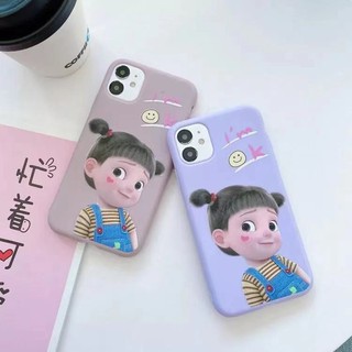 เคสมือถือยาง ลายเด็กผู้หญิง เคสโทรศัพท์ ป้องกันไอโฟนรอบด้าน ใช้สำหรับ ไอโฟน 6 ขึ้นไป