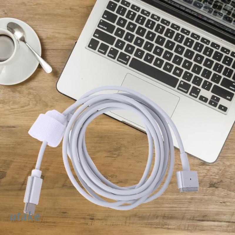 Utake สายชาร์จ Type-C USB C เป็น -Magsafe2 85W PD 1.8 เมตร ชาร์จเร็ว