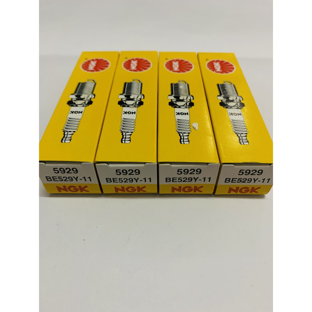BE529Y-11 NGK SPARK PLUG (5929) TOYOTA CROWN 2.0 GS120 & LITEACE KM30G 1.5L / DENSO J16B-U11 Cross R