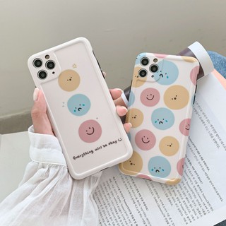 พร้อมส่งในไทย💘 เคสโทรศัพท์ เคส เคสมือถือ เคส TPU วงกลมหน้าคน3 / วงกลมหน้าคนเยอะ