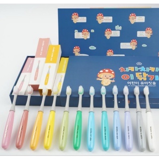 แปรงสีฟันเด็กขนนุ่ม แปรงฟันเด็ก ขนาดกะทัดรัด รับกับมือเล็กขอ…