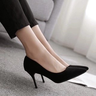 ❖รองเท้าส้นสูงผู้หญิง stiletto ส้นสูง 2021 ฤดูใบไม้ผลิและฤดูใบไม้ร่วงสุทธิสีแดง vibrato สาวขนาดเล็กสดและหลากหลายชุดมืออา