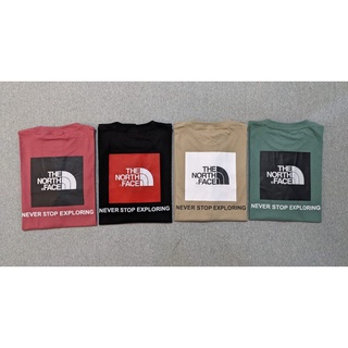 เสื้อยืด พิมพ์ลาย The NORTH FACE NEVER STOP EXPLORING