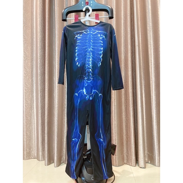 ชุดโครงกระดูกเด็ก 10-12 ขวบ ชุดฮาโลวีนเด็ก ชุดซอมบี้เด็ก ชุดผีเด็ก ชุดฮาโลวีน ชุดโครงกระดูก แฟนซีเด็