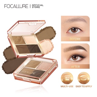 Focallure #Ambergold พาเลทเขียนคิ้ว เนื้อฝุ่น ติดทนนาน กันน้ํา