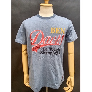 เสื้อยืดคอกลม งานปัก Ben Davis 35 evolution สายสเกตไม่ควรพลาด Skate Surf skate classic vintage Red Japan original