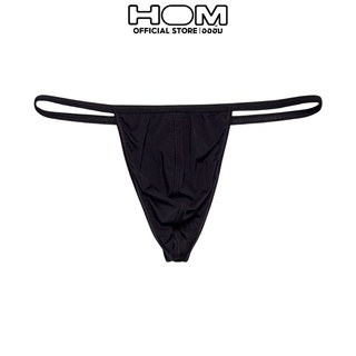 HOM (ออฮ์ม)  รุ่น359931-004 Plumes กางเกงในชายG-String Polyamide สายคาดเส้นเล็กไม่ระคายเคืองเพิ่มความเซ็กซี่ให้บั้นท้าย