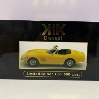 Kk-scale 1: 18 Ferrari 275 Ferrari GTB 4 1967 ผลิต