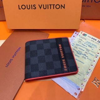 ✅กระเป๋าสตางค์สั้น Louis Vuitton (หนังแท้)