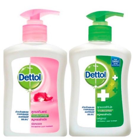 🔥สบู่เหลวล้างมือ🔥ฆ่าเชื้อแบคทีเรีย 99.99% Dettol hand soap 💕พร้อมส่ง💕
