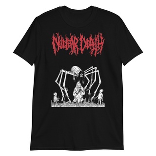 เสื้อผ้าผชเสื้อยืดนิวเคลียร์ DeathS-5XL