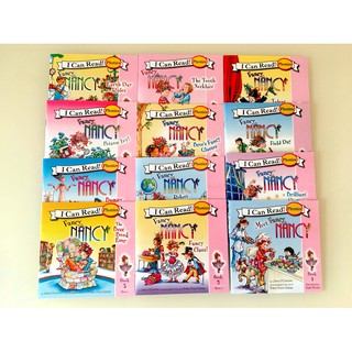 *มีเก็บเงินปลายทาง* พร้อมส่ง I Can Read Phonics : Fancy Nancy 12 เล่มเล็ก หนังสือภาษาอังกฤษหัดอ่าน