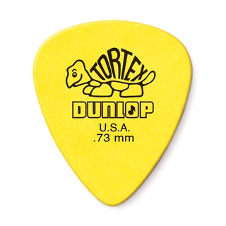 ปิ๊กกีตาร์ JIM DUNLOP TORTEX STANDARD PICK ขนาด.73 mm สีเหลือง