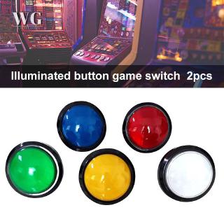 wg ปุ่มกดขนาดใหญ่ 12v led arcade 100 มม. 1 ชิ้นสําหรับเครื่อง arcade machine th