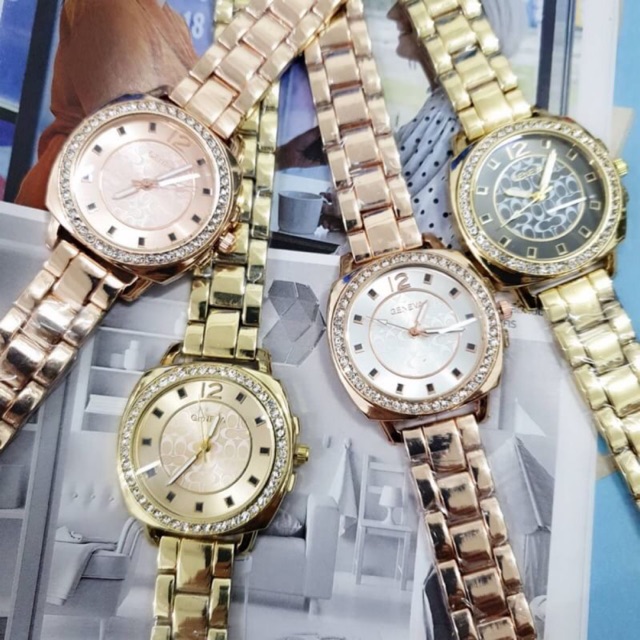 ⏰ GENEVA แท้ ⏰ นาฬิกา นาฬิกาข้อมือ