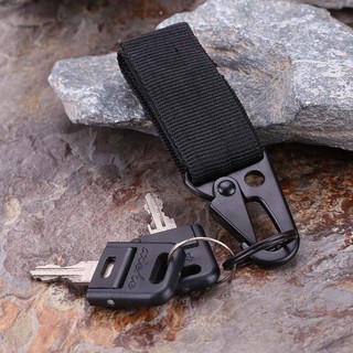 【Sd-China】Carabiner Hook Webbing Buckle Nylon Molle Belt Hanging Key Ring