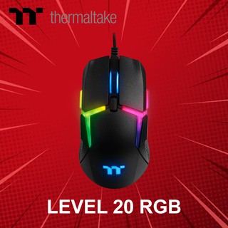 เมาส์เกมมิ่ง Thermaltake รุ่น Level 20 ประกันศูนย์ 2 ปี