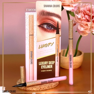 อายไลเนอร์ กันน้ำ Sivanna Luxury Deep Eyeliner ES8008