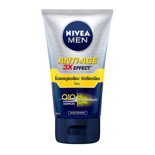 NIVEA MEN  นีเวีย เมน แอนตี้-เอจ โฟม 100 กรัม