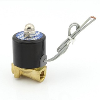 **ส่งฟรี**  Solenoid Valve โซลินอยด์วาล์ว-ทองเหลือง-3/8"