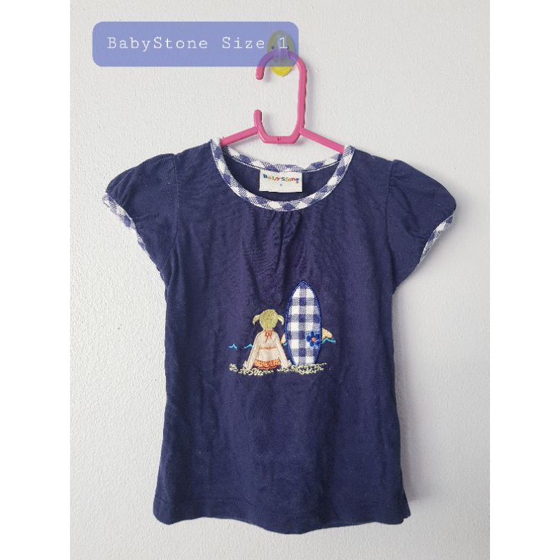 เสื้อเด็ก แบรนด์ Babystone size 1