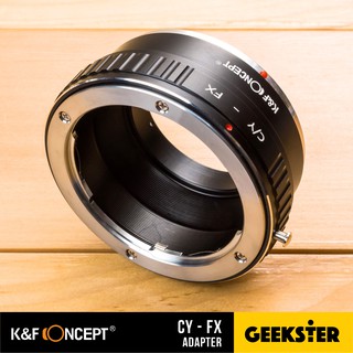 เมาท์แปลง K&amp;F CY-FX ( CY - Fuji FX Lens Adapter / KF )