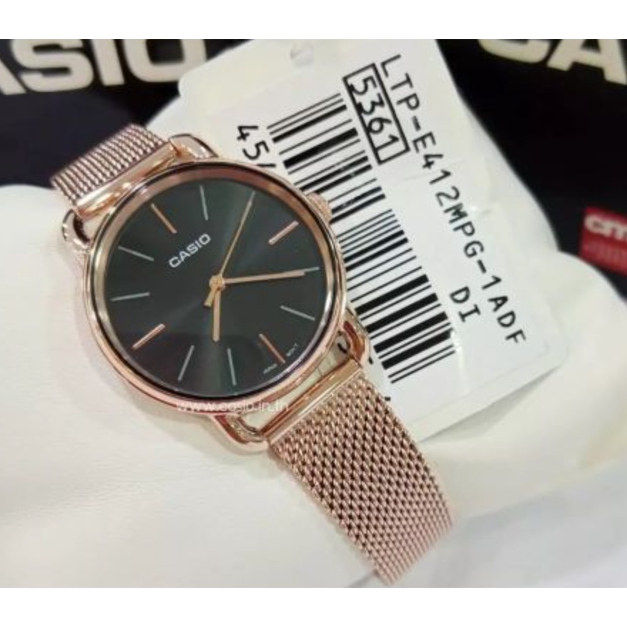 Casio ของแท้ นาฬิกาผู้หญิง LTP-Eรุ่น LTP-E412 | Smile168 ขายของแท้ ประกันศูนย์ไทย ct gallery/cmg - รูปที่ 6