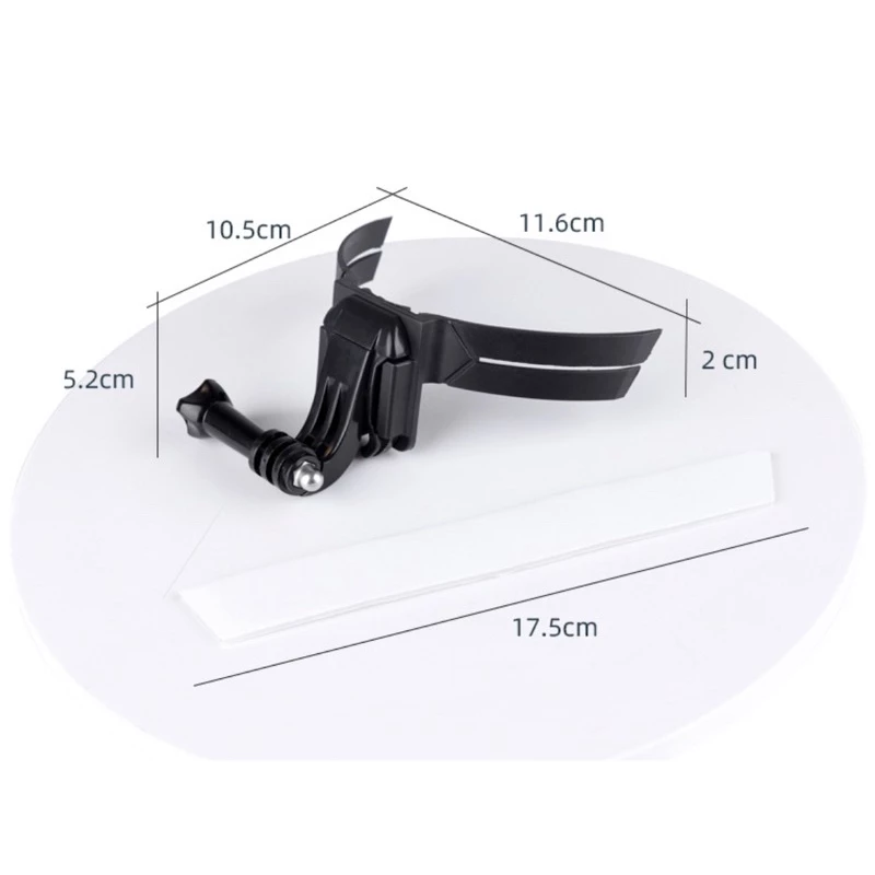 ขาติดหมวกกันน้อค แบบดัดงอได้ สำหรับ กล้องโกโปร กล้องแอคชั่น Motorcycle helmet Bracket for GOPRO/Action Camera ขาติดหมวก thumbnail 7