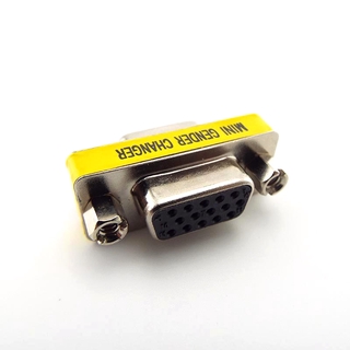 อะแดปเตอร์เชื่อมต่อสายเคเบิ้ล 15Pin F/F VGA / SVGA Female to Female Double F to F