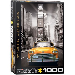 NEW YORK CITY YELLOW CAB - จิ๊กซอว์ 1000 pc PUZZLES EUROGRAPHICS