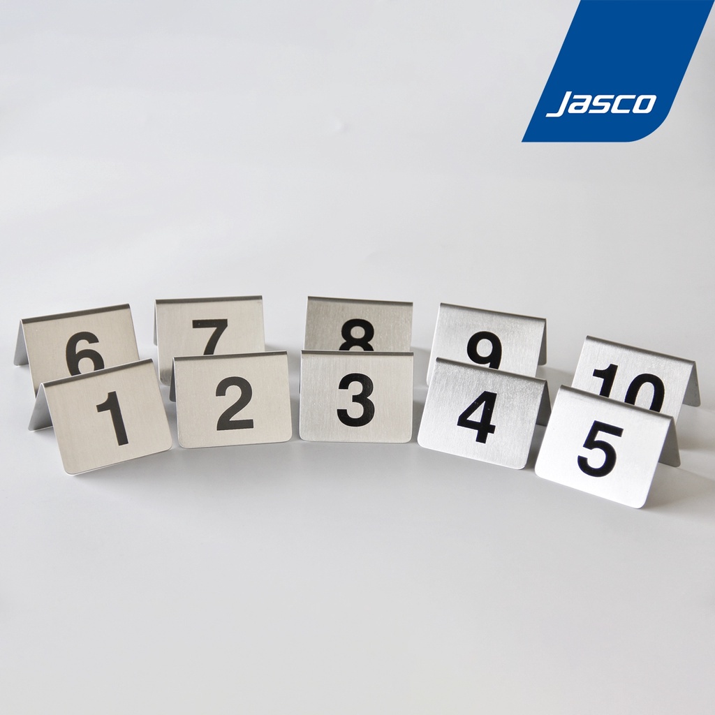 Jasco เซ็ตหมายเลขโต๊ะ Table number set