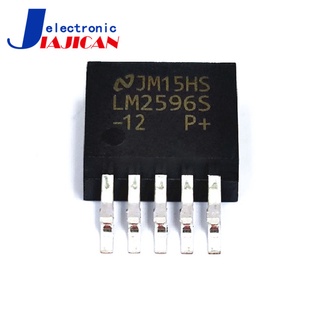 แบรนด์ใหม่ในสต็อก LM2596 LM2596S-5.0V / 3.3V / 12V / ADJ Patch TO-263-5 ชิปลดแรงดันไฟฟ้าที่มีการควบคุม