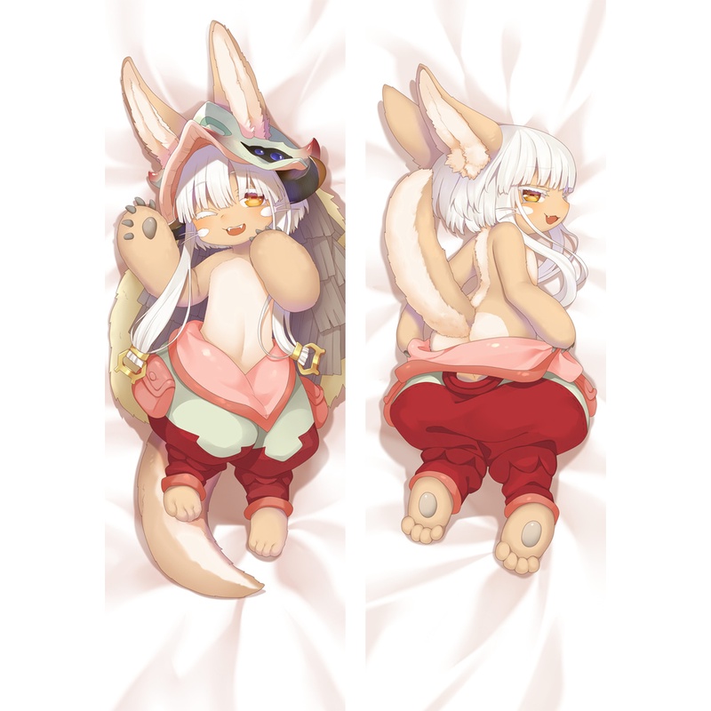 60x180 ซม.อะนิเมะ Made In Abyss Nanachi คอสเพลย์อะนิเมะหมอนอะนิเมะตกแต่ง