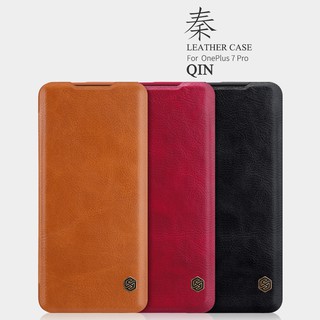 Nillkin เคสมือถือ  รุ่น Qin Leather Case (ของแท้100%) สำหรับ OnePlus 7 Pro