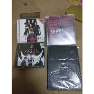 vcd cd เพลง คาราโอเกะ และคอนเสิร์ต  วง Clash อัลบั้มต่างๆ  แผ่นแท้ 100%