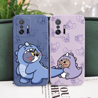 เคสโทรศัพท์มือถือ ลายไดโนเสาร์ ใส่สบาย แฟชั่น สําหรับ Xiaomi Mi 12T 11T 10T Pro Lite Mi 9T Pro