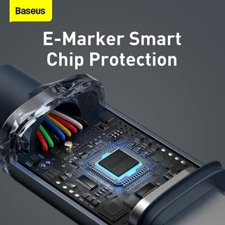 Baseus สายชาร์จไว 100W Type-C สายชาร์จ type c ชาร์จเร็ว สายชาร์จเร็วไอโฟน สายชาร์จเร็ว huawei Type-C ไม่รองรับ ios