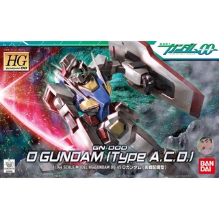 BANDAI Gundam HG00 45 1/144 0 Gundam Type A.C.O Model Kit