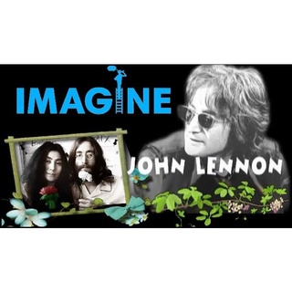 โน้ตเปียโนแบบง่าย เพลง Imagine