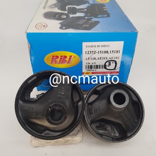 (ราคาต่อชิ้น) ยางแท่นเกียร์(เฉพราะยาง) TOYOTA AE110, AE111, AE102 LH A/T (TH) 12372-15181