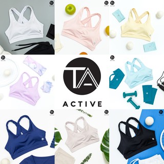 TA ACTIVE TA SPORTY CROP TOP สปอร์ตบรา ออกกำลังกาย